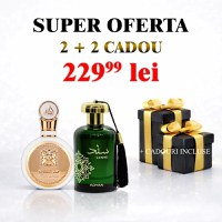 Pachet Lattafa Fakhar Woman+ Sanad by Adyan, unisex+ 2 parfumuri cadou - 1