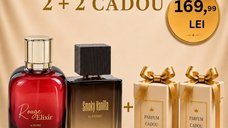Pachet Parfum Smoky Vanilla + Rouge Elixir + 2 Parfumuri Cadou 100ml