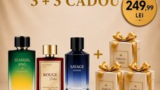 Pachet Parfumuri Scandal King, Rouge Dubai si Savage - 3x100ml Cadou