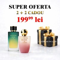 Pachet Scandal King + Scandal Queen + 2 parfumuri cadou - 1