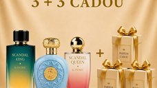Pachet Scandal King, Scandal Queen si Opulent Dubai cu 3 parfumuri de 100 ml cadou