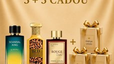 Pachet Scento Parfum Leopard BLD, Scandal, Rouge Dubai si 3 parfumuri cadou de 100 ml