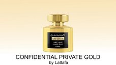 Parfum arabesc Confidential Private Gold by Lattafa, apa de parfum 100 ml, femei - Original Dubai