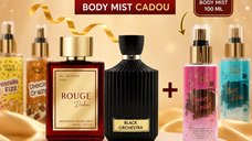 Rouge Dubai + Black Orchestra + body mist 100ml gratuit
