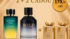 Scandal King + Wild Intense - Set de parfumuri cu 2 cadouri