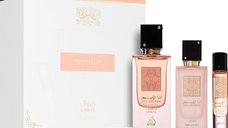 Set Cadou Lattafa Ana Abiyedh Coral - Parfum Unisex