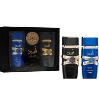 Set Lattafa Asad si Asad Zanzibar, apa de parfum, 100 ml, barbati - 1