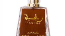 Set Raghba For Woman, Lattafa, Femei, Apa de Parfum - 100ml + Deo - 50ml - Original Dubai