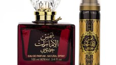 Set Shams Al Emarat Khususi apa de parfum 100 ml si deodorant cadou 50 ml, femei