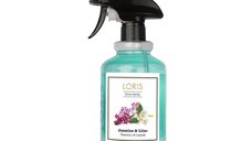 Spray odorizant Loris pentru camera, Iasomie si Liliac, 500 ml