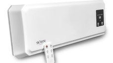 Aeroterma de perete BÖHM BH2000, 1000/2000 W, telecomanda si timer 1-12 ore, pentru 20-25 m²