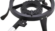 Arzator Pirostie EurGas B4630 pentru Ceaun cu Gaz, 6500W, Fonta, Propan-Butan