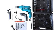 Bormasina cu percutie si surubelnita electrica Campion CMP1651, 35 piese in valiza