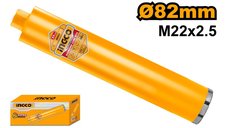 Carota diamantata segmentata INGCO DCB581128, 112x450mm, taiere umeda, prindere M22