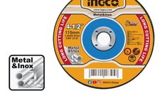 Disc Abraziv INGCO MCD303001 300x3.0x25.4mm pentru Taiere Precisa a Metalelor