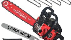 Drujba pe benzina CAMPION PROFESIONALL GERMANY CMP1312R - 8.5CP, 58cc, 400mm, 4 lanturi incluse