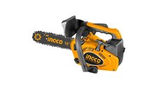 Drujba pe benzina Ingco GCS5261011, 1CP, 0.7kW, 200mm, 25.4cc pentru dulgherie