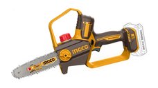 Fierastrau electric de mana INGCO CGSLI20882E, 20V, brushless, lama 20 cm, 11 m/s, 2 acumulatori 2Ah, incarcator si cutie