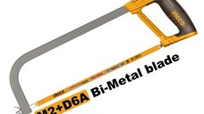 Fierastrau Metal 30cm cu Maner Cauciucat INGCO HHFS3068