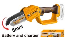 Fierastraul Mini Ingco CGSLI2058 de Mana 20V 13cm - Fara Acumulator