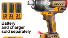 Filetanta cu Impact INGCO CIWLI201751 20V 3/4