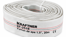 Furtun pentru apa KRAFTNER KF-2518, 1.5 inch, 20 m, pentru motopompe si pompe de apa