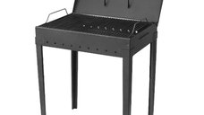 Gratar de gradina Evotools 678307, 500x350mm, 145cm inaltime, tabla de 1mm, picioare demontabile