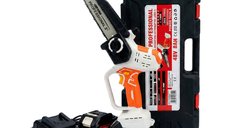 Mini drujba electrica Campion PROFESSIONAL CMP1698A cu 2 acumulatori de 48V, 200mm, ungere automata