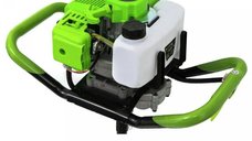 Motoburghiu Craft-Tec MX200 pe benzina 58cc, 6.1kW, 8.1CP, motor 2 timpi, verde, fara burghiu