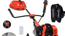 Motocoasa pe benzina Yamamoto YBC-57, 6CP, 52CC, 10000RPM
