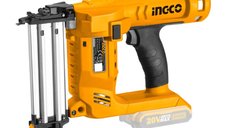 Pistol electric de cuie Ingco CBNLI2028, 20V, 2.5 cuie/s, magazie de 100 cuie, fara acumulator