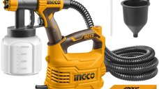 Pistol Electric de Vopsit Ingco SPG5008 cu Compresor de 550W