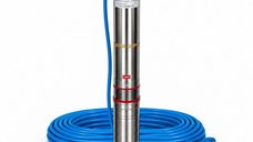 Pompa submersibila Campion CMP1828 3SDM2/10, 1500W, 8 turbine, refulare 250 m, debit 12 mc/h, cablu 20 m