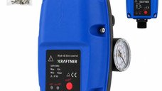 Presostat electronic KRAFTNER KF-5396 pentru pompa de apa, 10 bar, 230-240V, 1 inch, reglare 1-3,5 bar