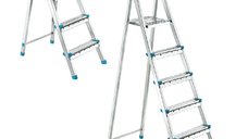 Scara metalica 3+1 trepte, 120 kg, model 11003 B7148
