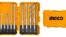Set Burghie SDS PLUS Beton 9 piese INGCO AKDL30901