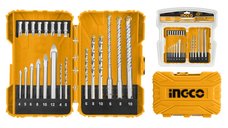 Set Burghie si Biti 22 Piese Ingco AKDL12201 pentru Sticla, Ceramica si Beton