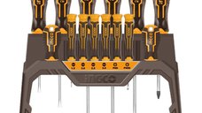 Set surubelnite de precizie Ingco HKSD1428, 14 piese, Super Select