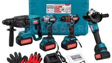 Trusa de Scule cu Acumulator CAMPION PROFESSIONAL CMP1829 - 4 Unelte si 3 Acumulatori 48V