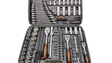 Trusa Profesionala de Chei Tubulare Craft-Tec MX946 - 216 Piese din Crom Vanadiu