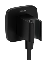 Accesoriu Hansgrohe FixFit Q cu agatatoare de dus  negru mat - 1