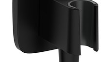 Accesoriu Hansgrohe FixFit Q cu agatatoare de dus  negru mat