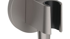 Accesoriu Hansgrohe FixFit S cu agatatoare de dus  negru periat