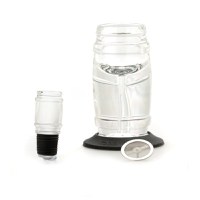 Aerator de vin Koala Barrel cu filtru detasabil si husa  acril transparnt - 1