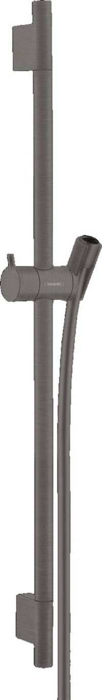 Bara de dus Hansgrohe Unica S Puro 65cm cu furtun 160cm  negru periat - 1