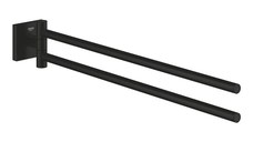 Bara dubla port-prosop Grohe Start Cube 44cm  matte black