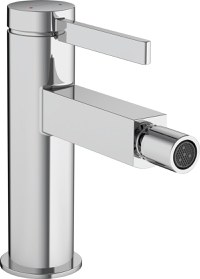 Baterie bideu Hansgrohe Finoris  ventil push-open  crom - 1