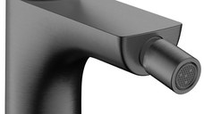 Baterie bideu Hansgrohe Vivenis  ventil pop-up  negru periat