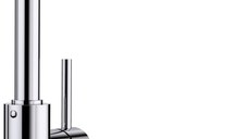 Baterie bucatarie Blanco Mila cu pipa inalta pivotanta  crom