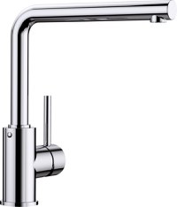 Baterie bucatarie Blanco Mila cu pipa inalta pivotanta  crom - 1